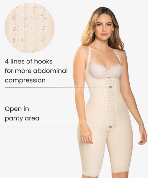 460 Gradual Compression Curvy Body Shaper – Enterizo Curvy de