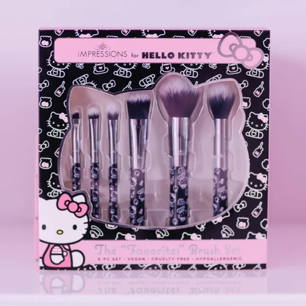 Hello Kitty Brush Set 6pcs - Image 4