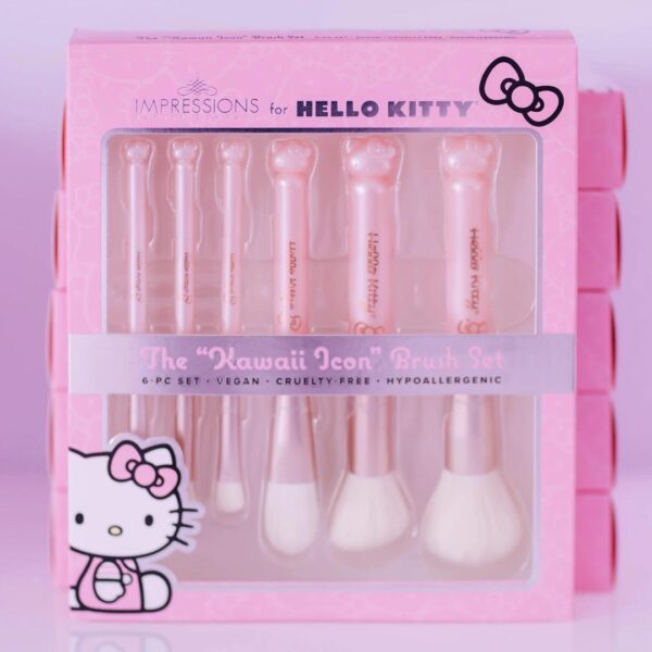 Hello Kitty Brush Set 6pcs