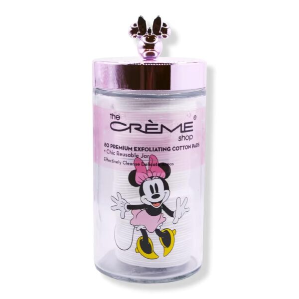 Hello Kitty & Minnie, Large Reusable Jar + Premium Cotton Pads